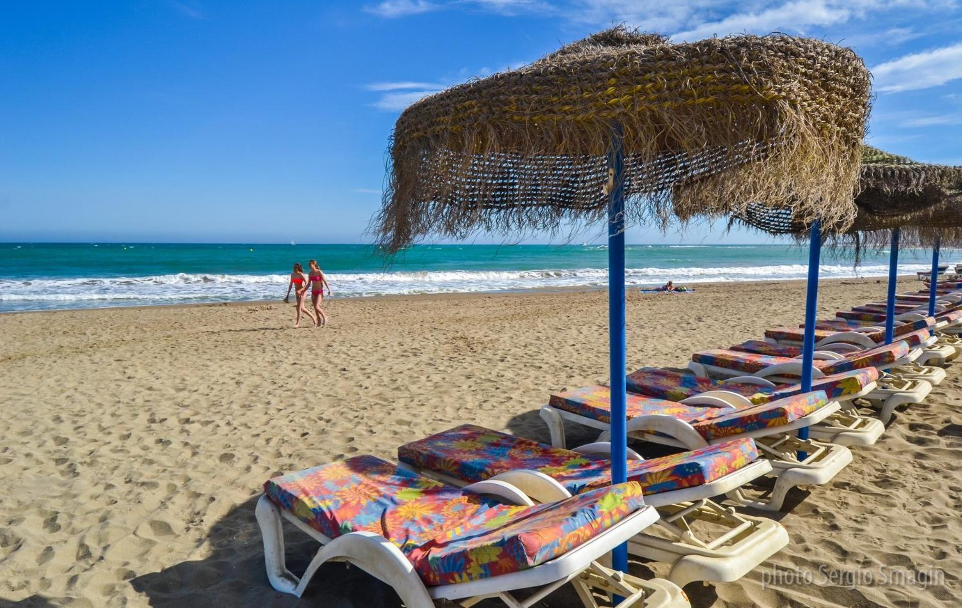 Benalbeach 1010 - Vista Al Mar - Piscina Todo El Ano - Primera Linea De Playa Benalmádena Zewnętrze zdjęcie