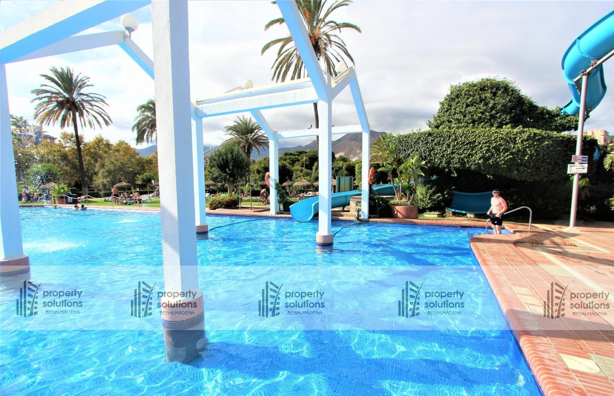 Benalbeach 1010 - Vista Al Mar - Piscina Todo El Ano - Primera Linea De Playa Benalmádena Zewnętrze zdjęcie