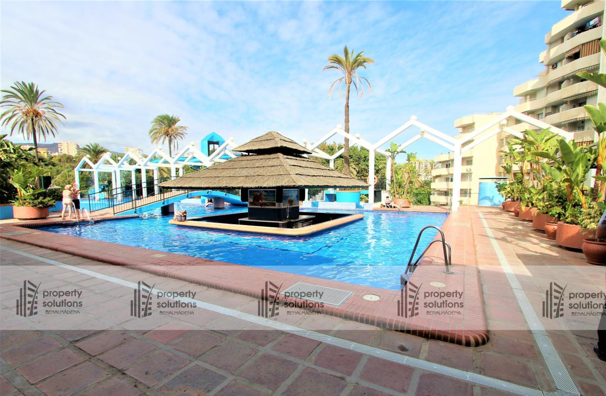 Benalbeach 1010 - Vista Al Mar - Piscina Todo El Ano - Primera Linea De Playa Benalmádena Zewnętrze zdjęcie