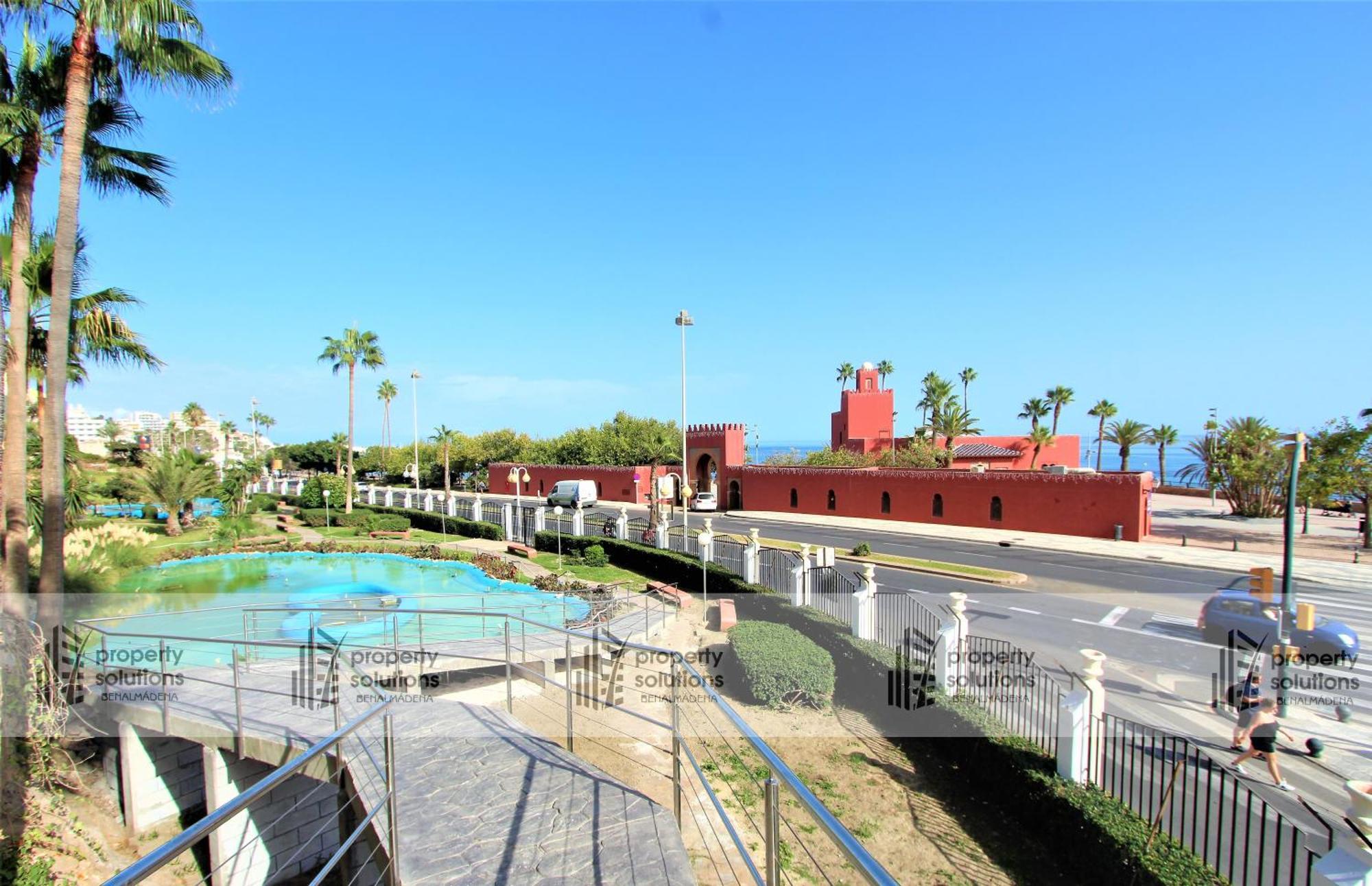 Benalbeach 1010 - Vista Al Mar - Piscina Todo El Ano - Primera Linea De Playa Benalmádena Zewnętrze zdjęcie