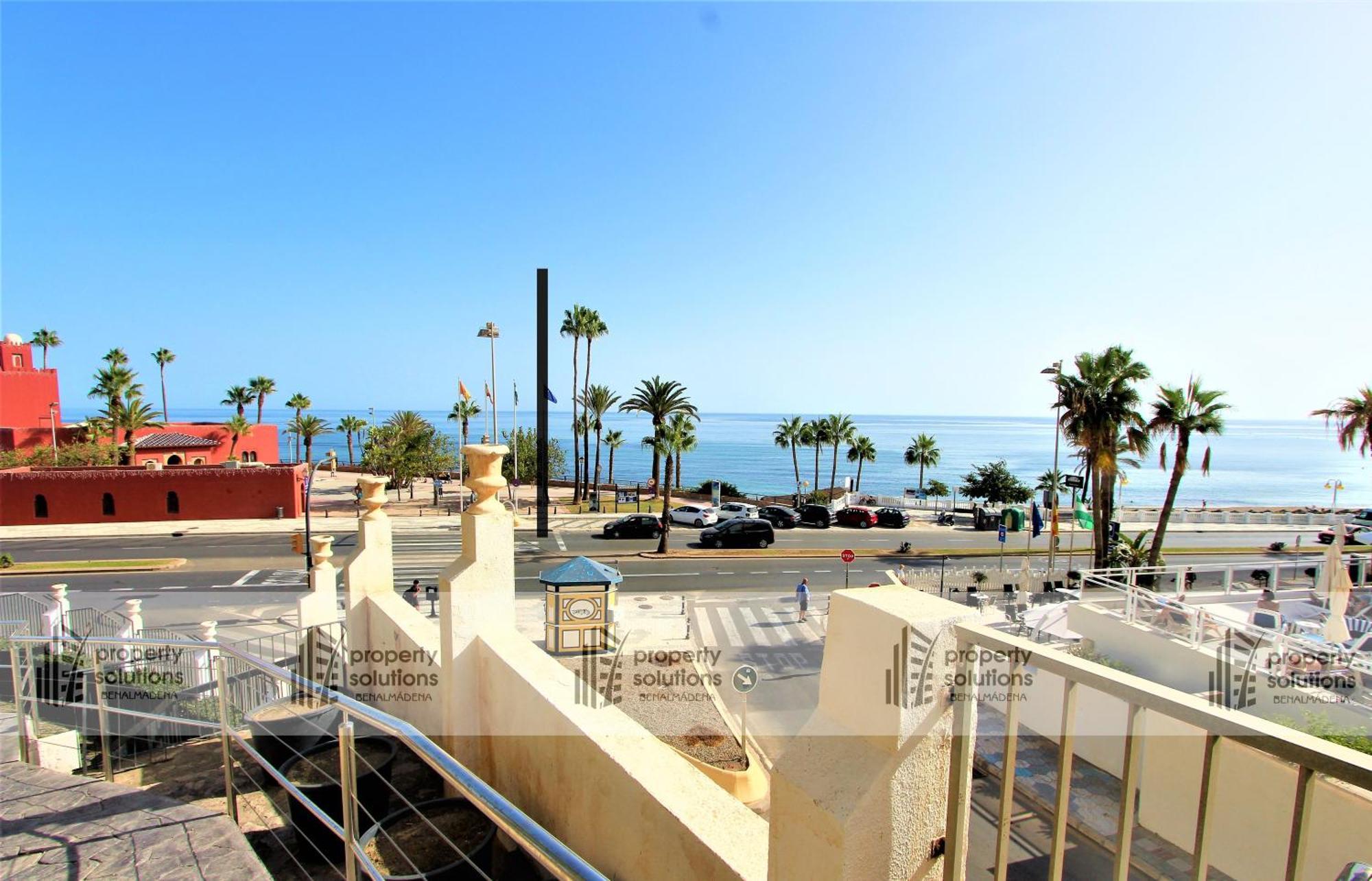 Benalbeach 1010 - Vista Al Mar - Piscina Todo El Ano - Primera Linea De Playa Benalmádena Zewnętrze zdjęcie