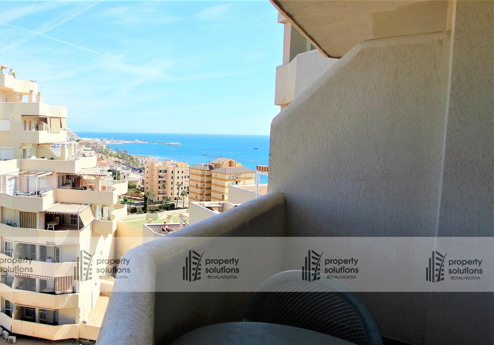 Benalbeach 1010 - Vista Al Mar - Piscina Todo El Ano - Primera Linea De Playa Benalmádena Zewnętrze zdjęcie